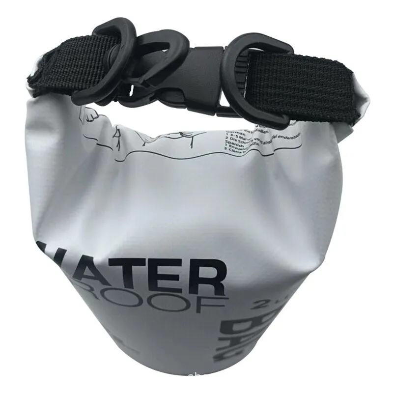 2l Waterproof Dry Bag Pack Sack Swimming Rafting Fishing Boaring River Trekking Floating Sailing Storage Difting Bag