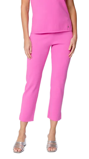 Alice Milano-Knit Slim Leg Pants - Peony