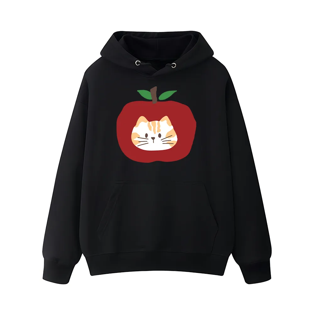 Apple Cat Cute Creative Graphic T-Shirts, Hoodies, Sweatshirts