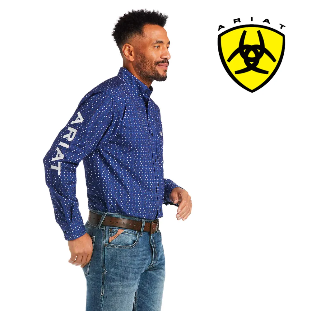 ARIAT Men's Tea Wolf LS 10038089