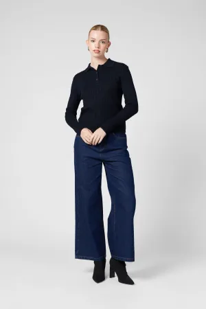 ARLO POLO KNIT TOP
