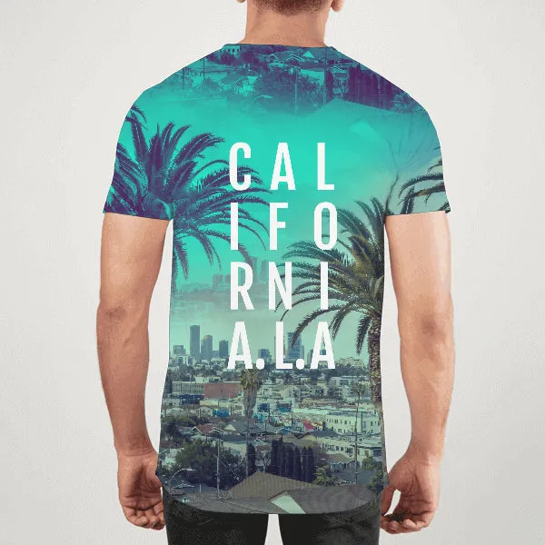 California Men ALL-OVER PRINT T-SHIRT