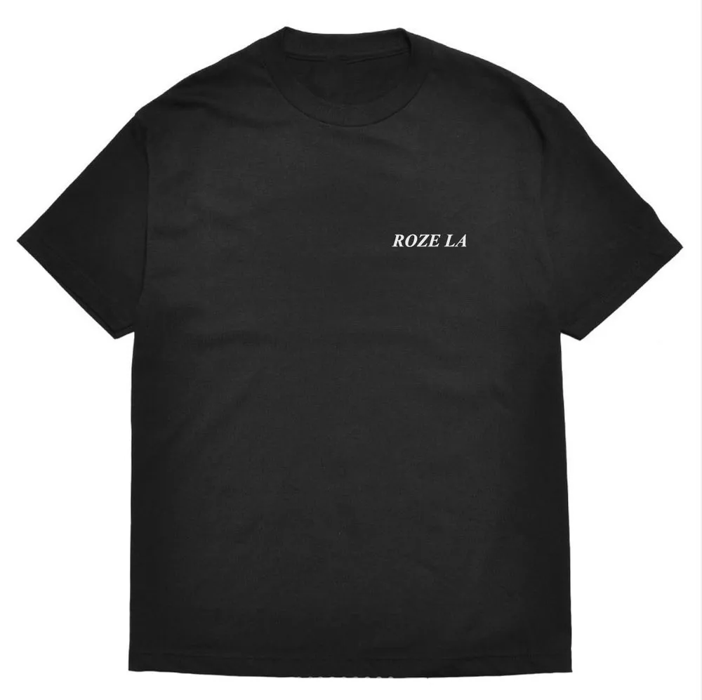 Classic R logo tee Black
