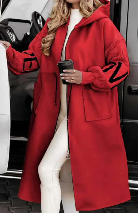 Cozy & Cool: Hooded Windbreaker Jacket for Women