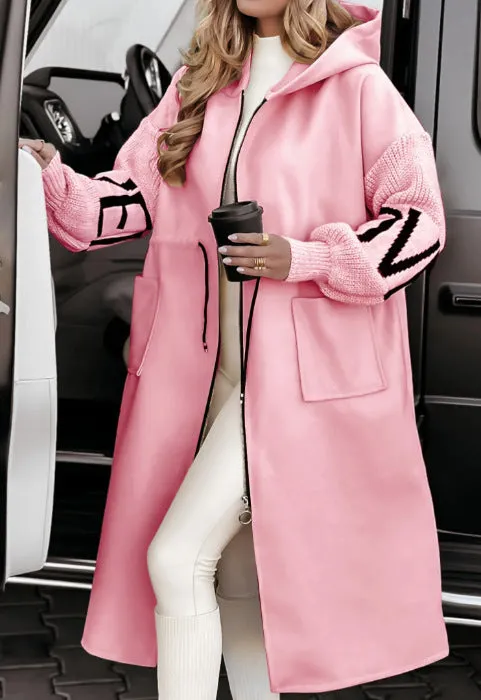 Cozy & Cool: Hooded Windbreaker Jacket for Women