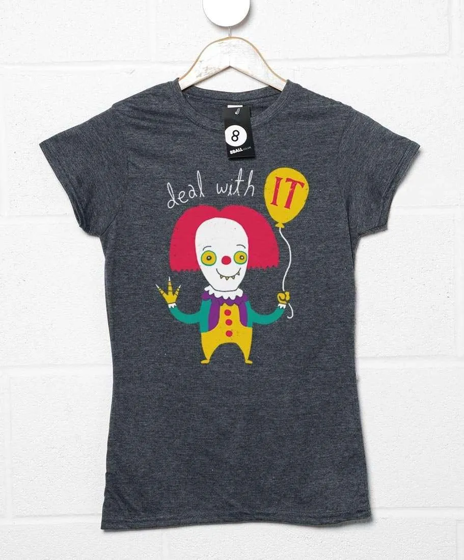 Deal With IT DinoMike Womens Style T-Shirt