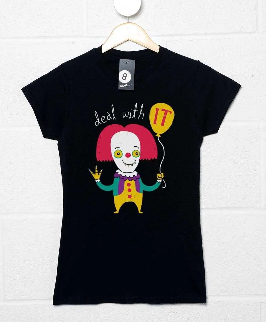 Deal With IT DinoMike Womens Style T-Shirt
