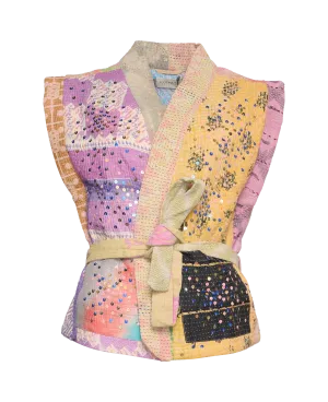 Emery Sequins Vest - Sequins No. 27