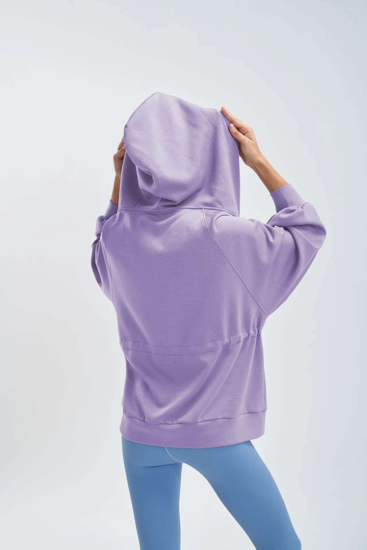 Hoodie Coat Women Yoga Clothes Blouse Long Sleeve Casual Laid Back Zipper Top