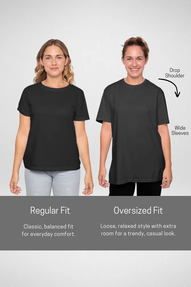 Lavender and Beige Lightweight Oversized T-shirts Combo for Women