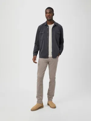 Lennox Corduroy Pant - Silver Pearl