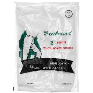 Mens Seaboard 100% Cotton Shorts - 2 Pk.
