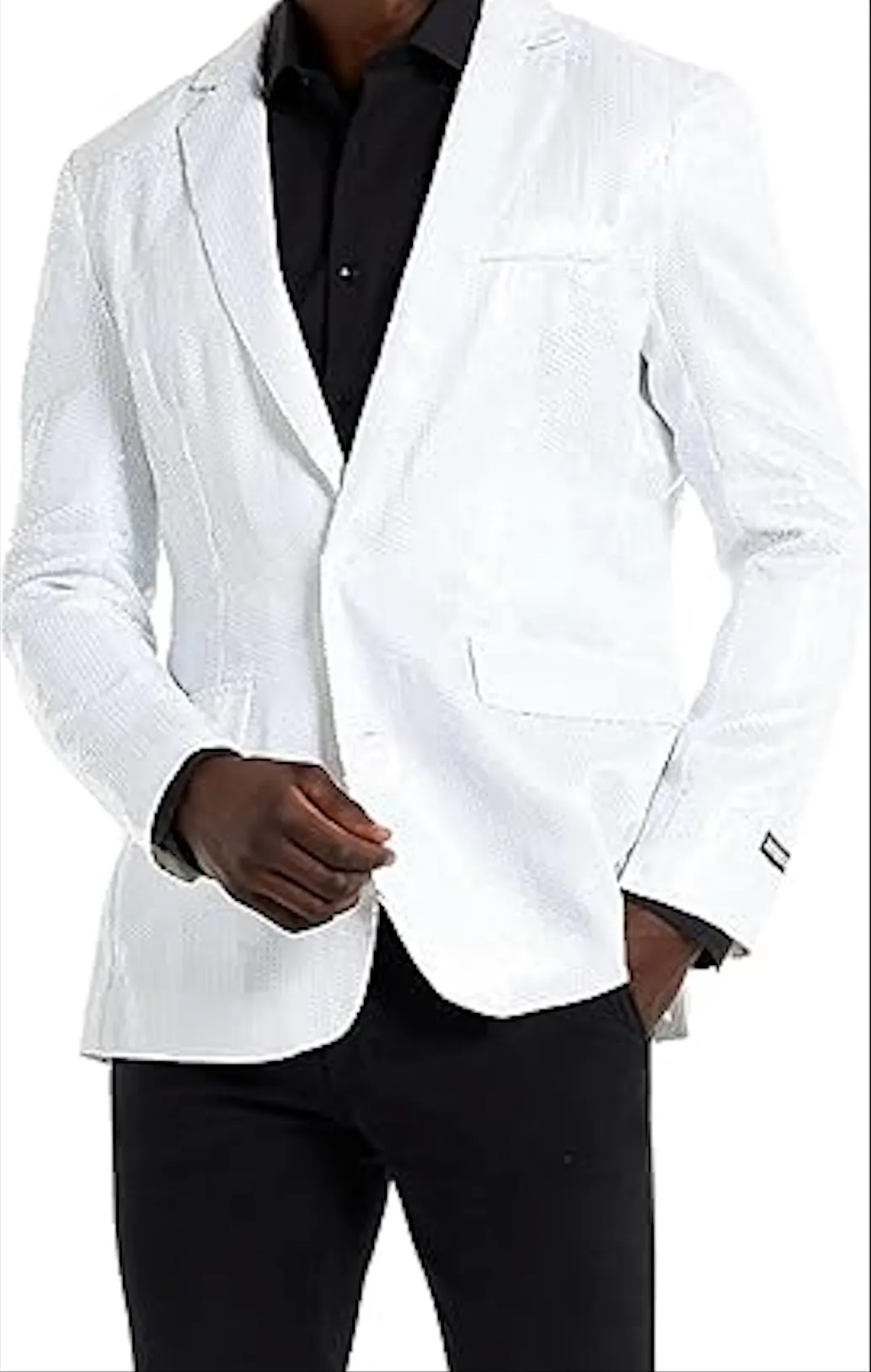 Men's Sequin NYE Purple Blazer Jackets