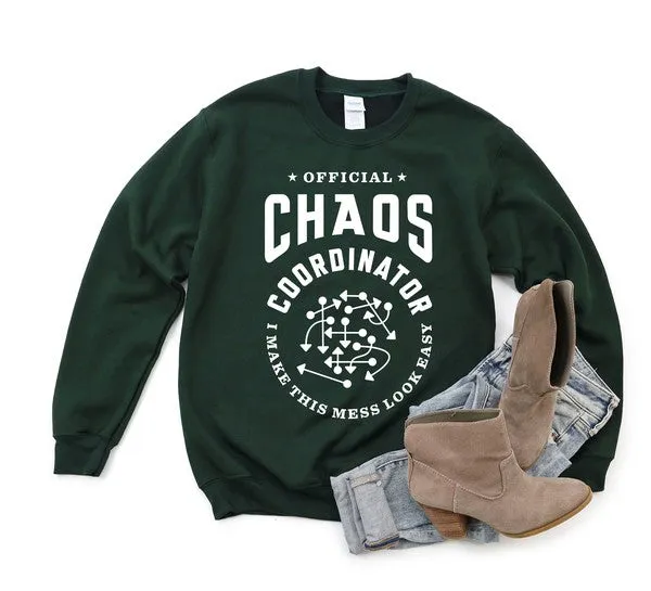 Official Chaos Coordinator Graphic Sweatshirt