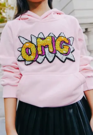 OMG Beaded Hoodie