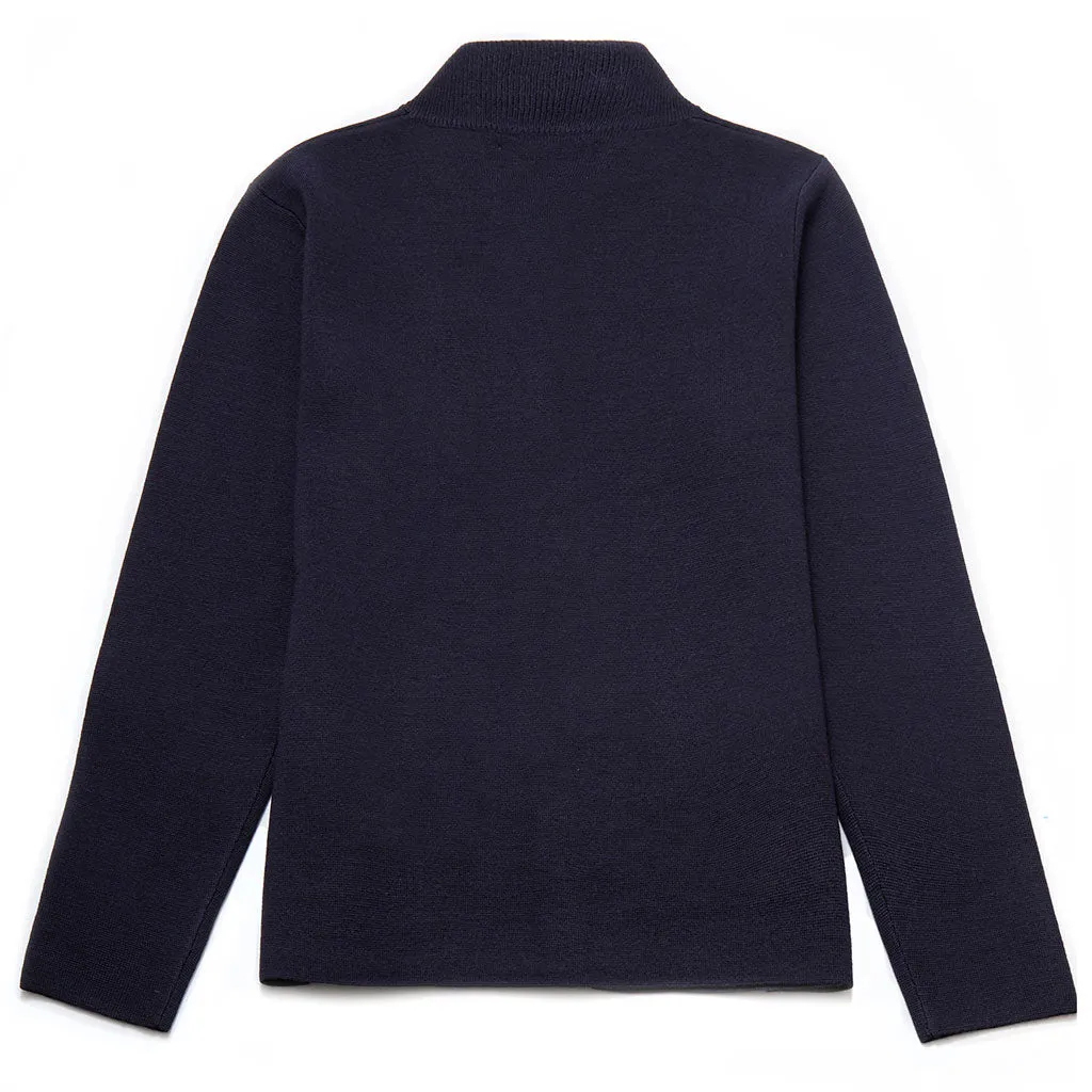 Ormerod Merino Wool Blend Cardigan With Pockets