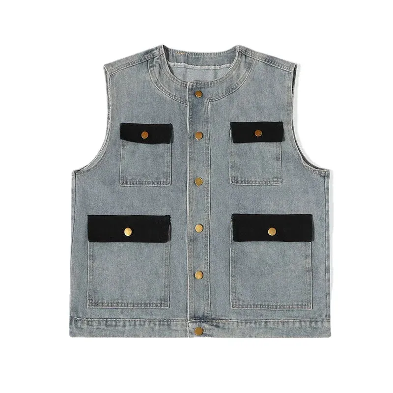 Patch  Denim Vest