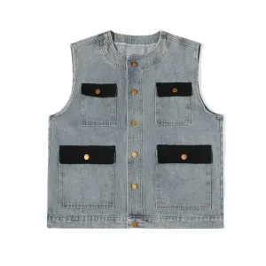 Patch  Denim Vest
