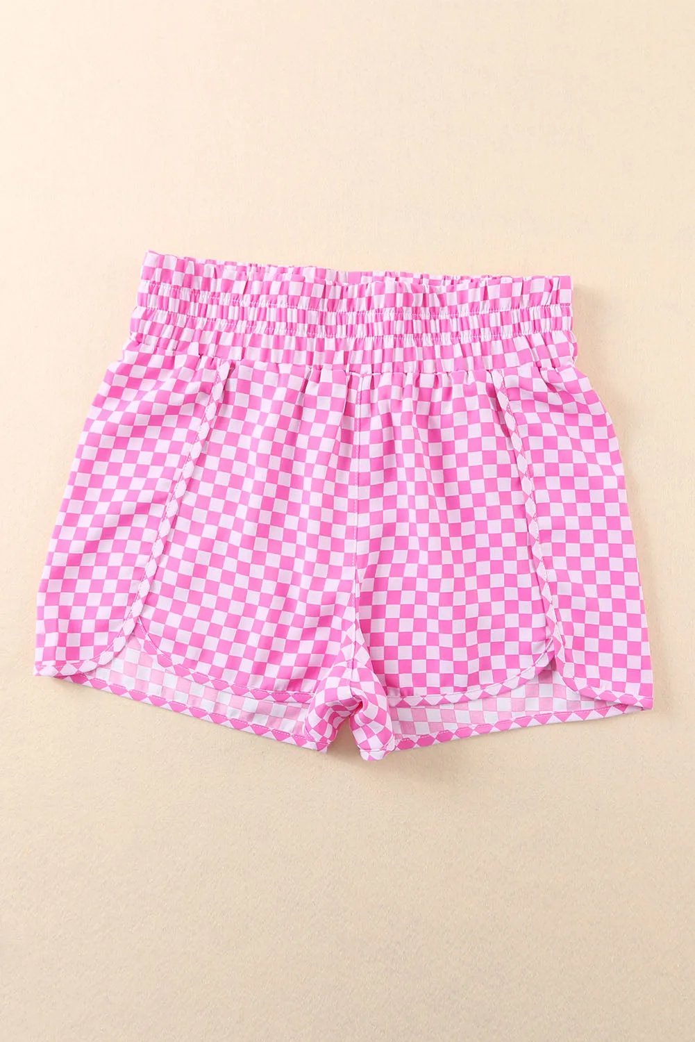 Pink Leopard Shorts