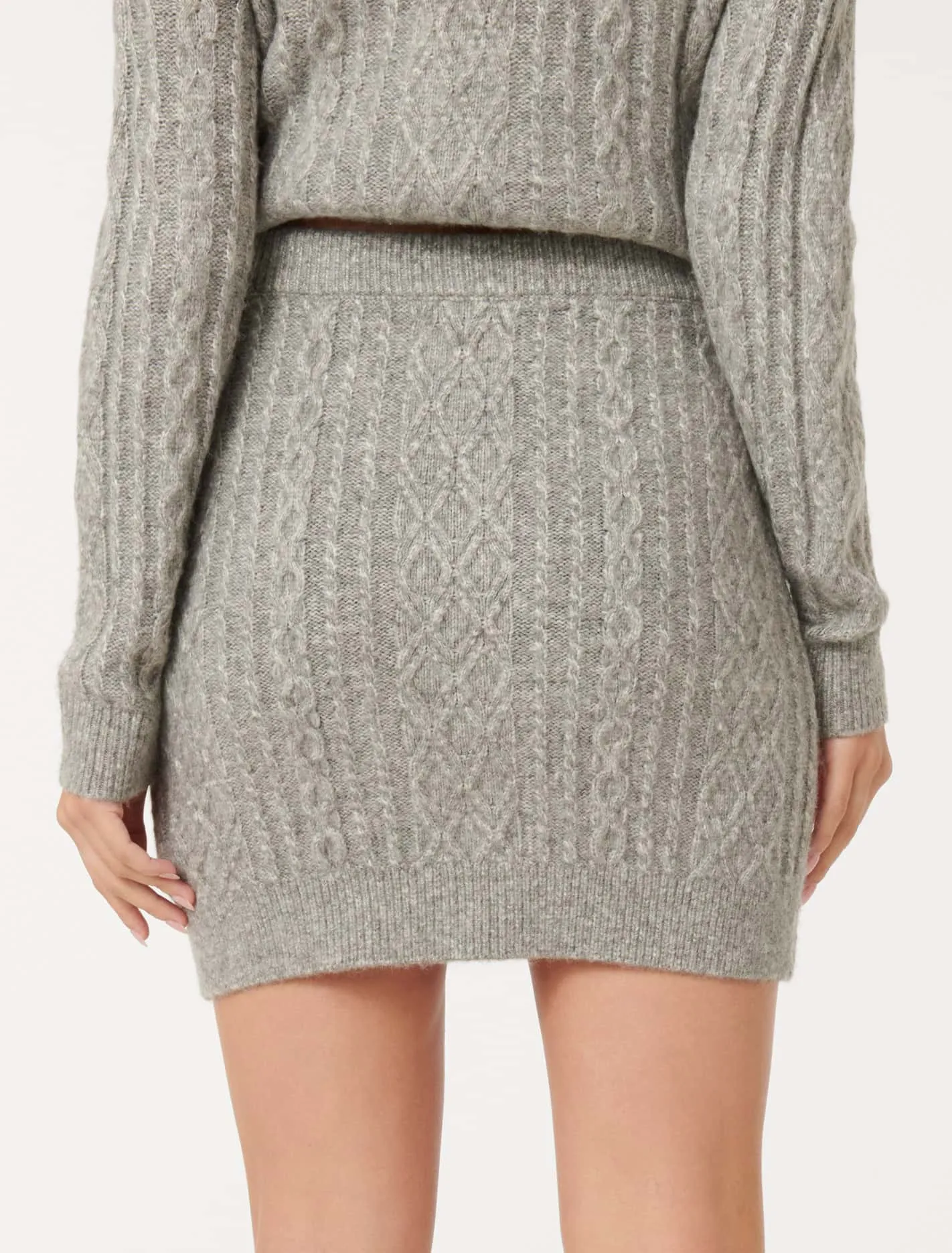 Rosie Cable Co Ord Skirt
