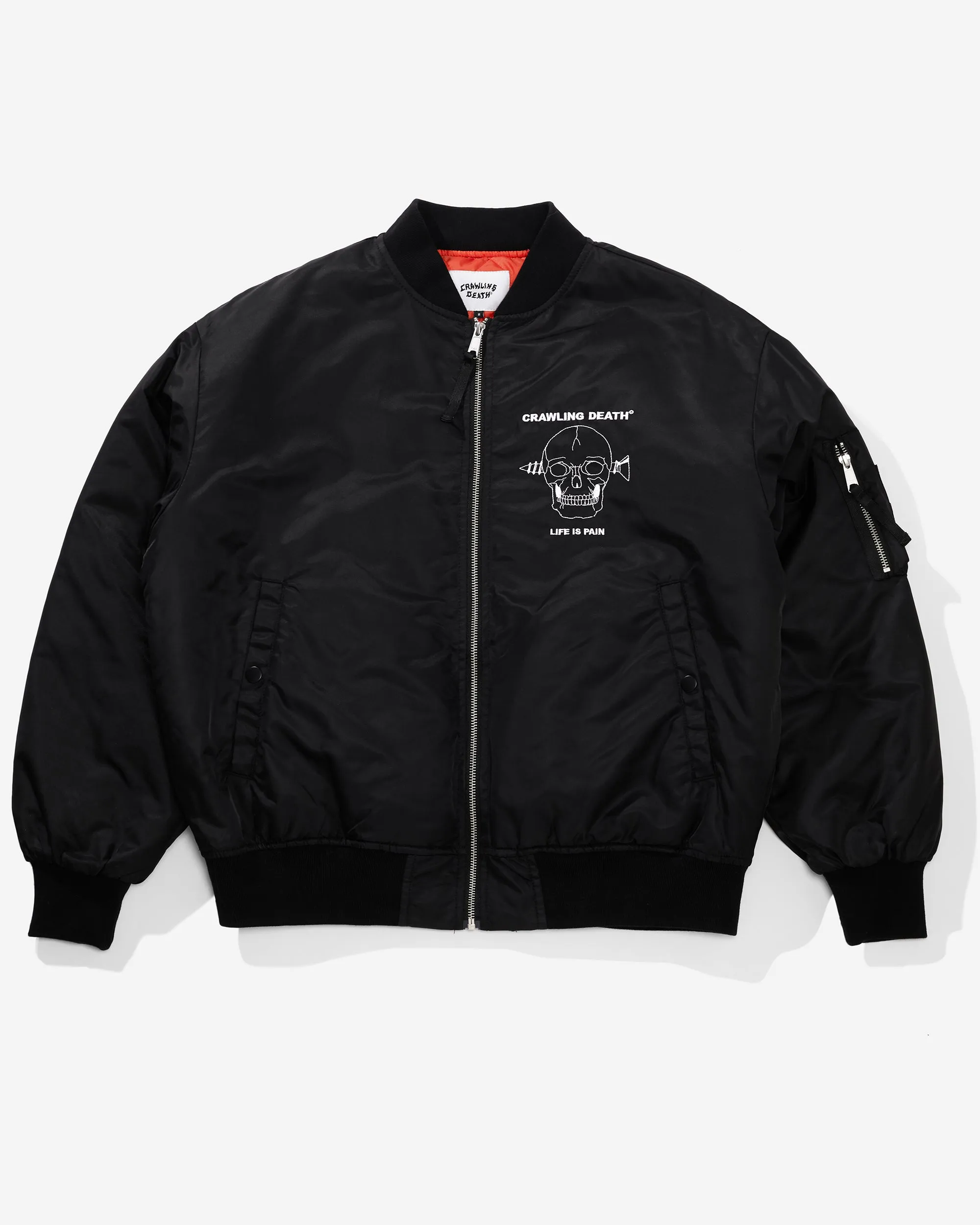Screw Skull Bomber Jacket