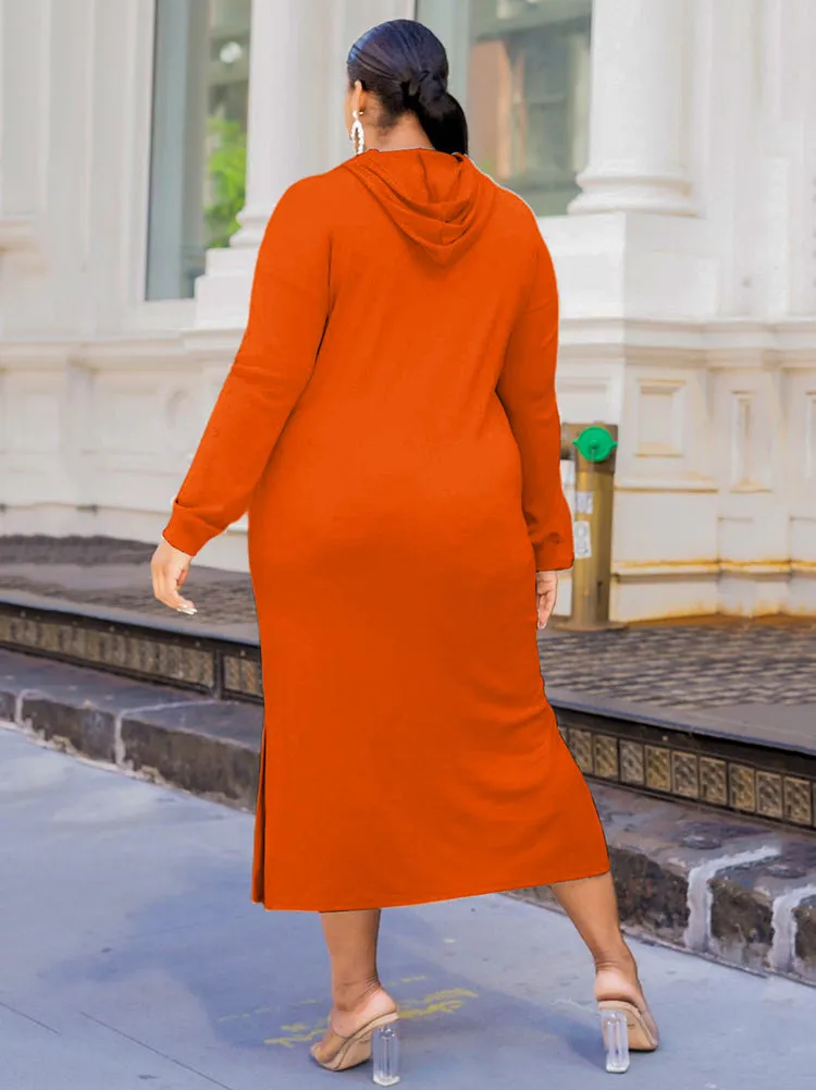 Solid Color High Trendy Waist Pleated Skirt
