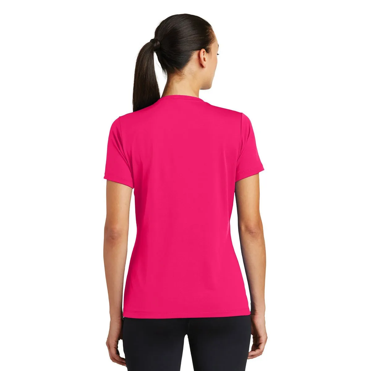 Sport-Tek Women's Pink Raspberry PosiCharge Tough Tee