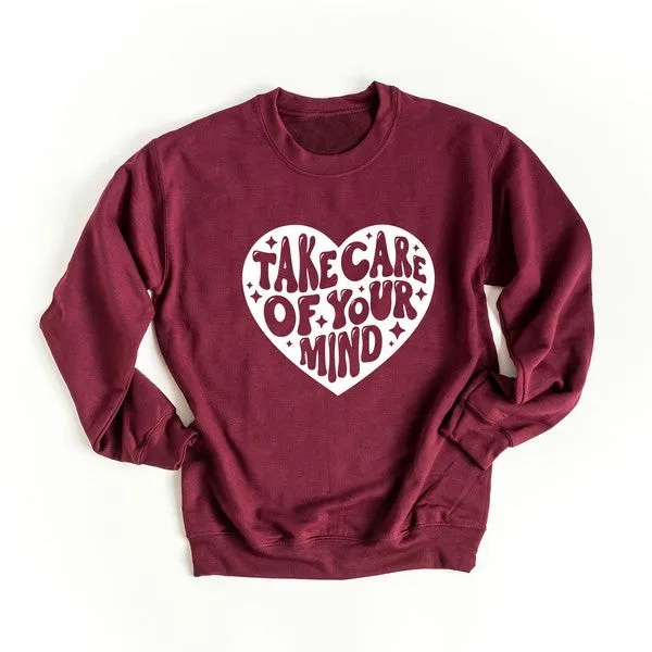 Take Care Of Your Mind Graphic Sweatshirt