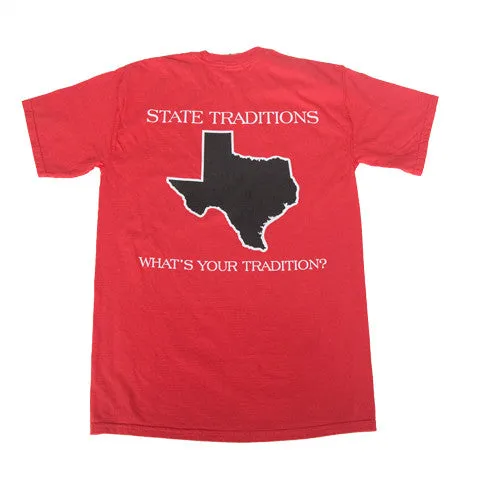 Texas Lubbock Gameday T-Shirt Red