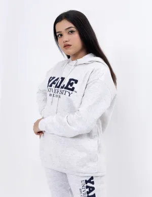 Women's Gray Yale Tracksuit Set